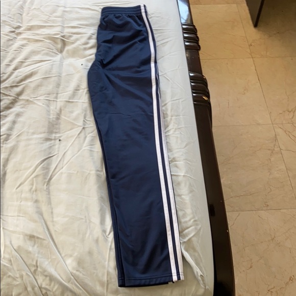Adidas Navy track pants (NEGOTIABLE) - Picture 2 of 4